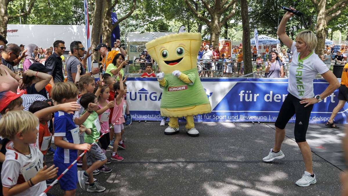 Start des Stuttgart-Laufs: Die Stadt läuft wieder