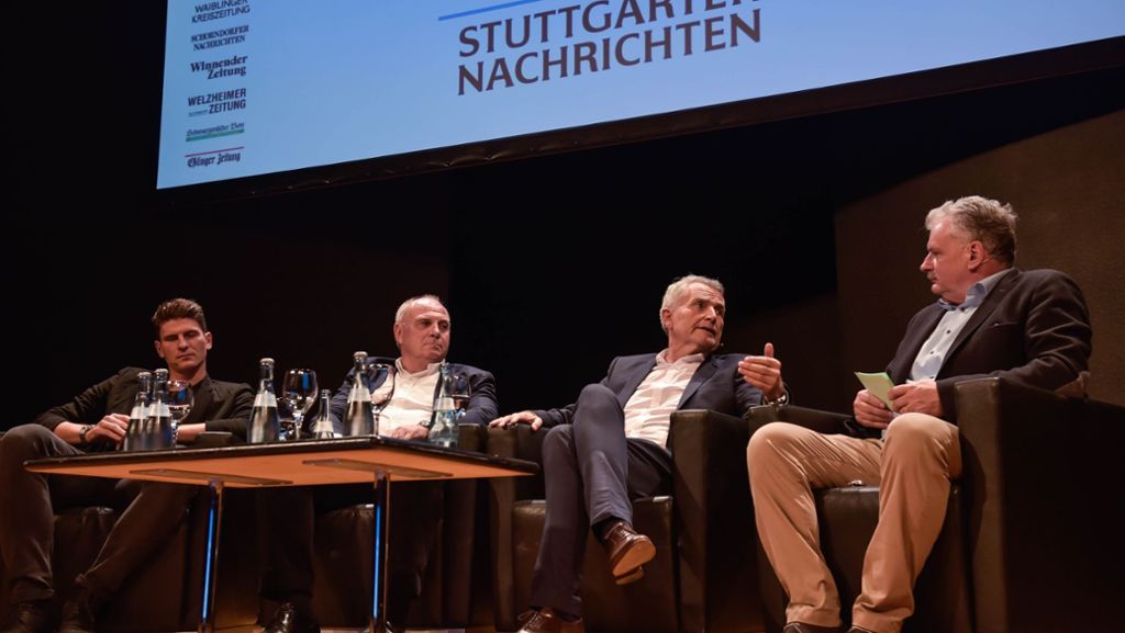 StN Foyer zum VfB Stuttgart: Die besten Aussagen von Mario Gomez, Wolfgang Dietrich und Uli Hoeneß
