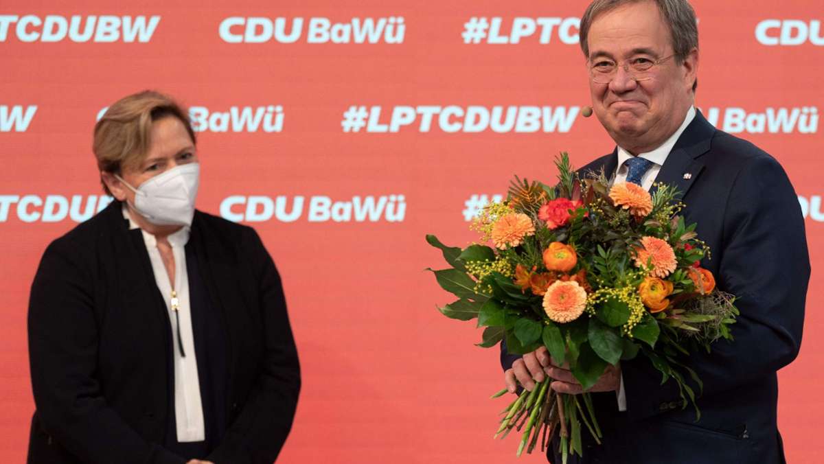 CDU-Parteitag Baden-Württemberg: Christdemokraten holen Schwung für Wahlen im März