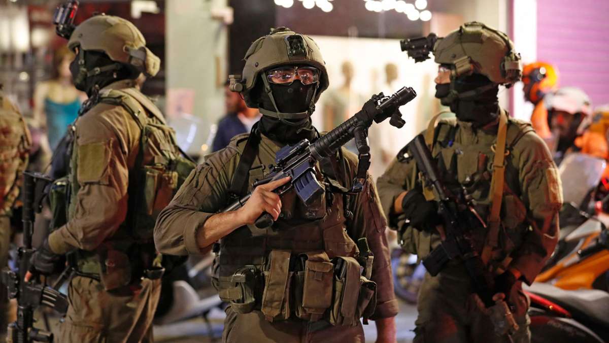 Anschlag in Tel Aviv: Israelische Sicherheitskräfte erschießen flüchtigen Angreifer