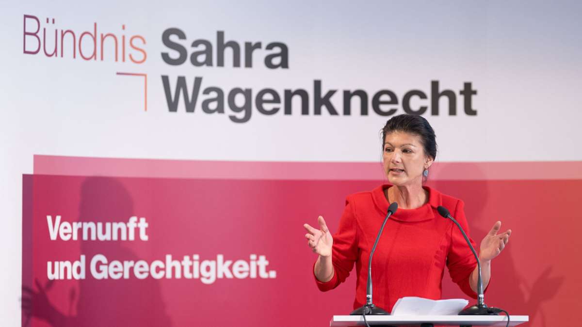 Bündnis Sahra Wagenknecht: Datenleck beim Bündnis Sahra Wagenknecht: 5000 Spender betroffen