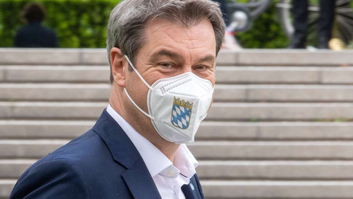 Neue Coronaregeln in Bayern: Markus Söder beendet FFP-2-Maskenpflicht