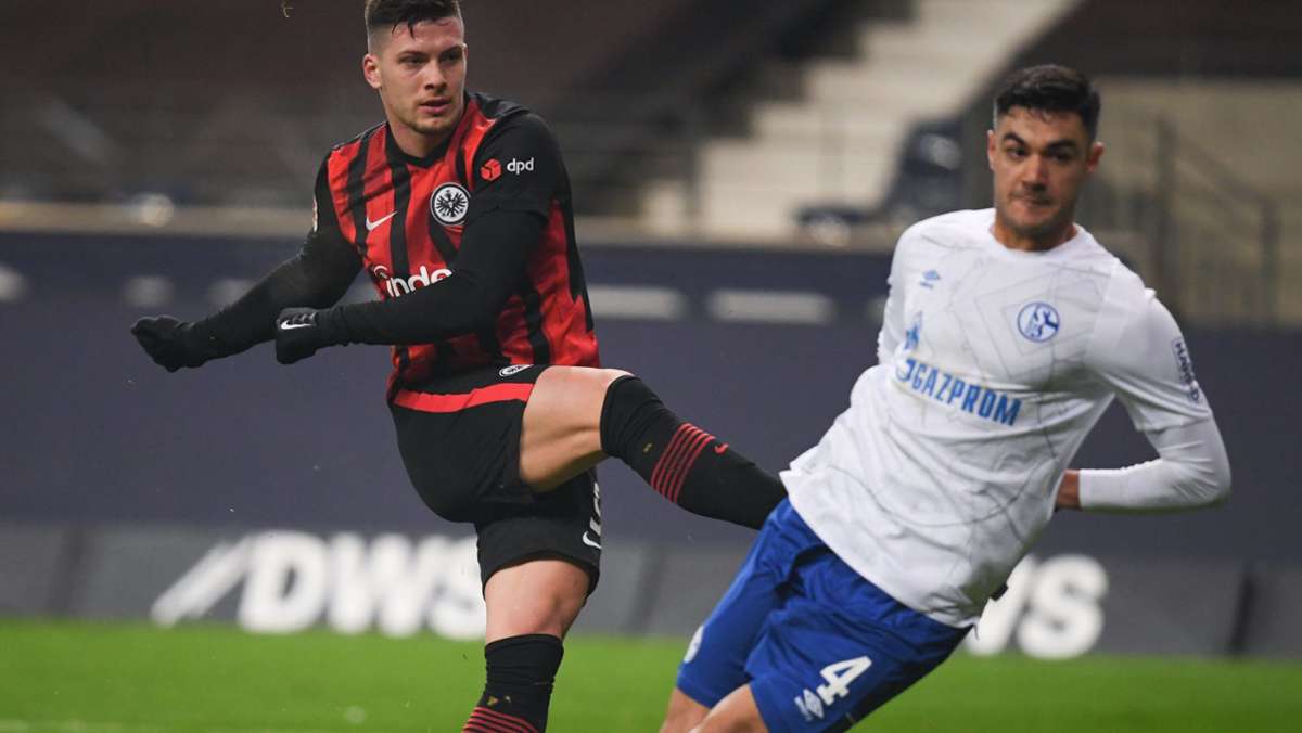 Bundesliga: Rückkehrer Jovic trifft doppelt: Eintracht gewinnt  gegen Schalke
