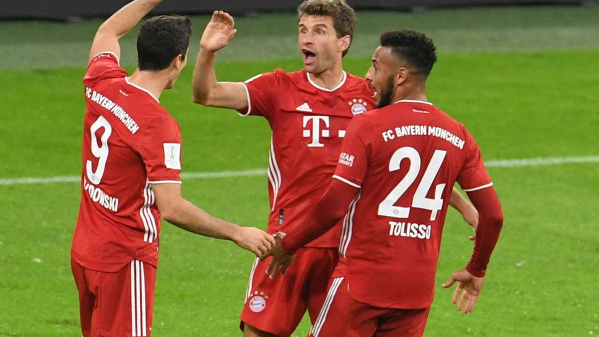 Deutscher Supercup: Bayern holen nächsten Titel - Kimmichs Siegtor gegen den BVB im Fallen