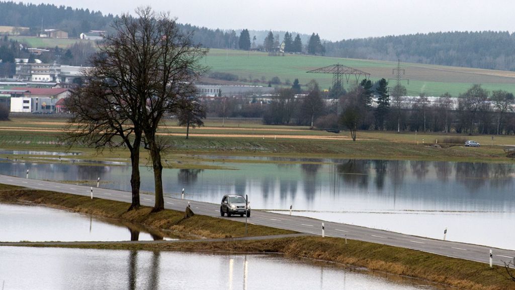 Hochwasser in Baden-Württemberg: Wetterbesserung in Sicht