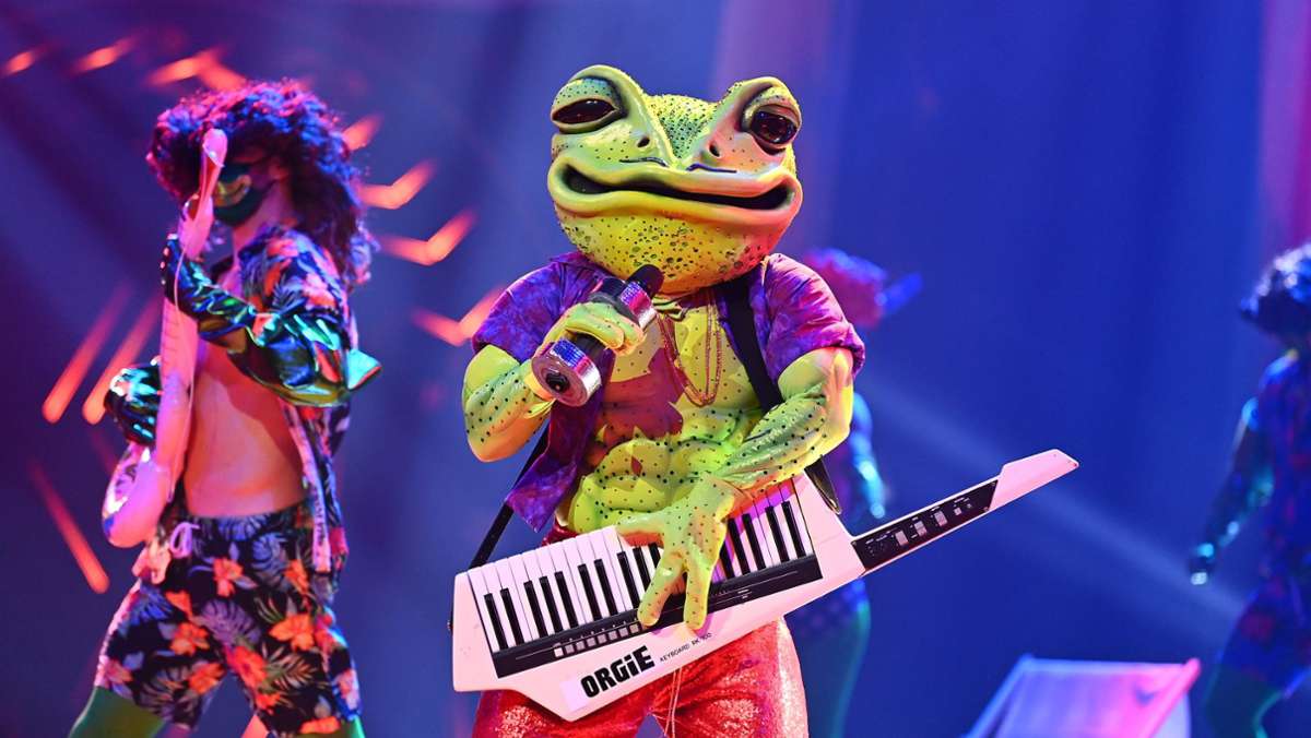 „The Masked Singer“: Wigald Boning fliegt als Frosch aus Show