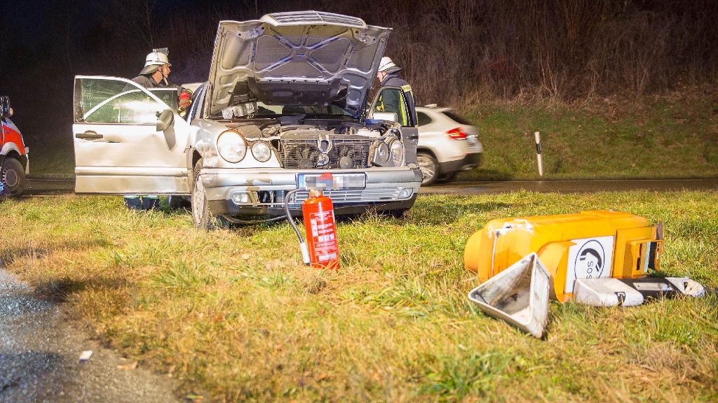 Kirchheim/Teck: Folgenschwerer Unfall nach Überholmanöver
