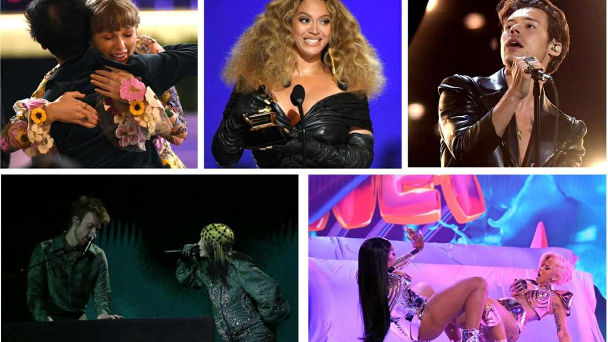  Die wichtigsten Auszeichnungen gab es für Beyoncé, Taylor Swift, Billie Eilish und Megan Thee Stallion: Der Musikpreis Grammy ist in der Nacht von Sonntag auf Montag in Los Angeles vergeben worden. Hier ein Überblick über die wichtigsten Preise. 