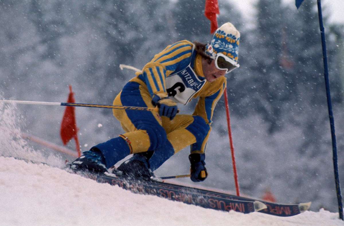 Ingemar Stenmark Der Schwede (im Foto bei einem Slalom 1975) hat zwar am 9. März 1989 seinen Rücktritt bekannt gegeben, doch sein Rekord von 86 Siegen im Alpinen Ski-Weltcup besteht noch immer – am nächsten ist ihm Lindsey Vonn gekommen, die US-Läuferin feierte 82 Erfolge. Mikaela Shiffrin ist noch aktiv und erst 26 Jahre alt, aber mit 69 Siegen fehlen ihr noch 17 bis zur Marke von Ingemar Stenmark.