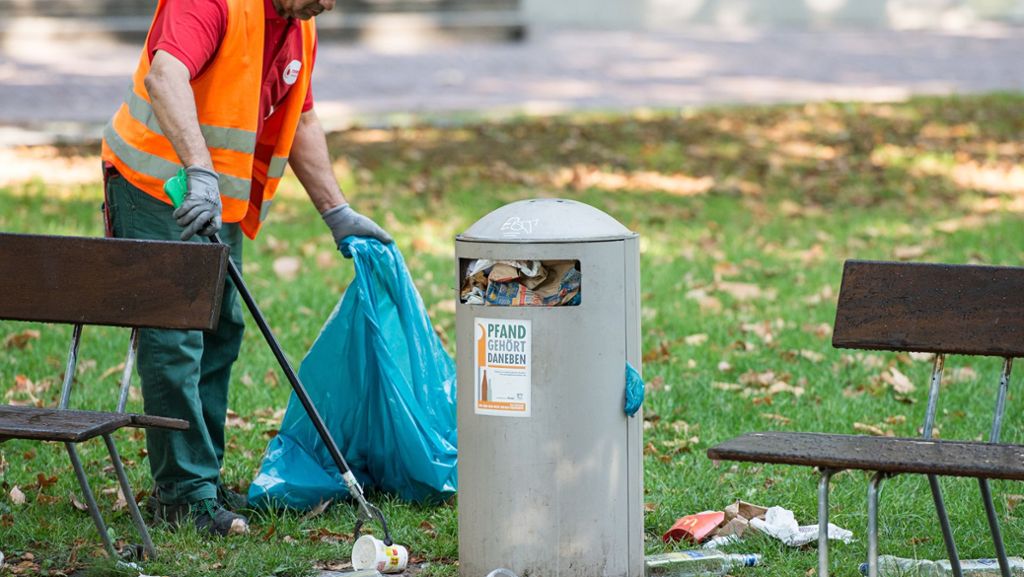 Zunahme in Stuttgart: Schon fast hundert Bußgeldverfahren gegen Müllsünder