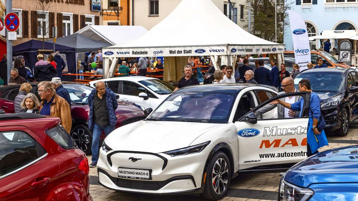 Autoschau Rutesheim: Der Trend geht immer mehr zur elektrischen Mobilität