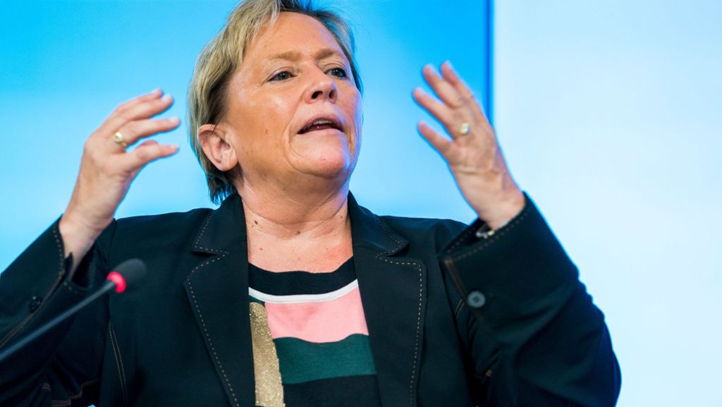 Susanne Eisenmann: Im Landtag gibt es  Knatsch über den Bildungsetat