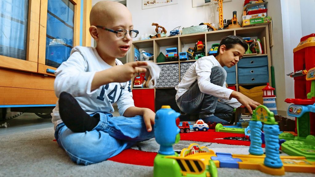 Kind aus Sachsenheim  braucht  Stammzellenspender: Arijans Leben hängt am seidenen Faden