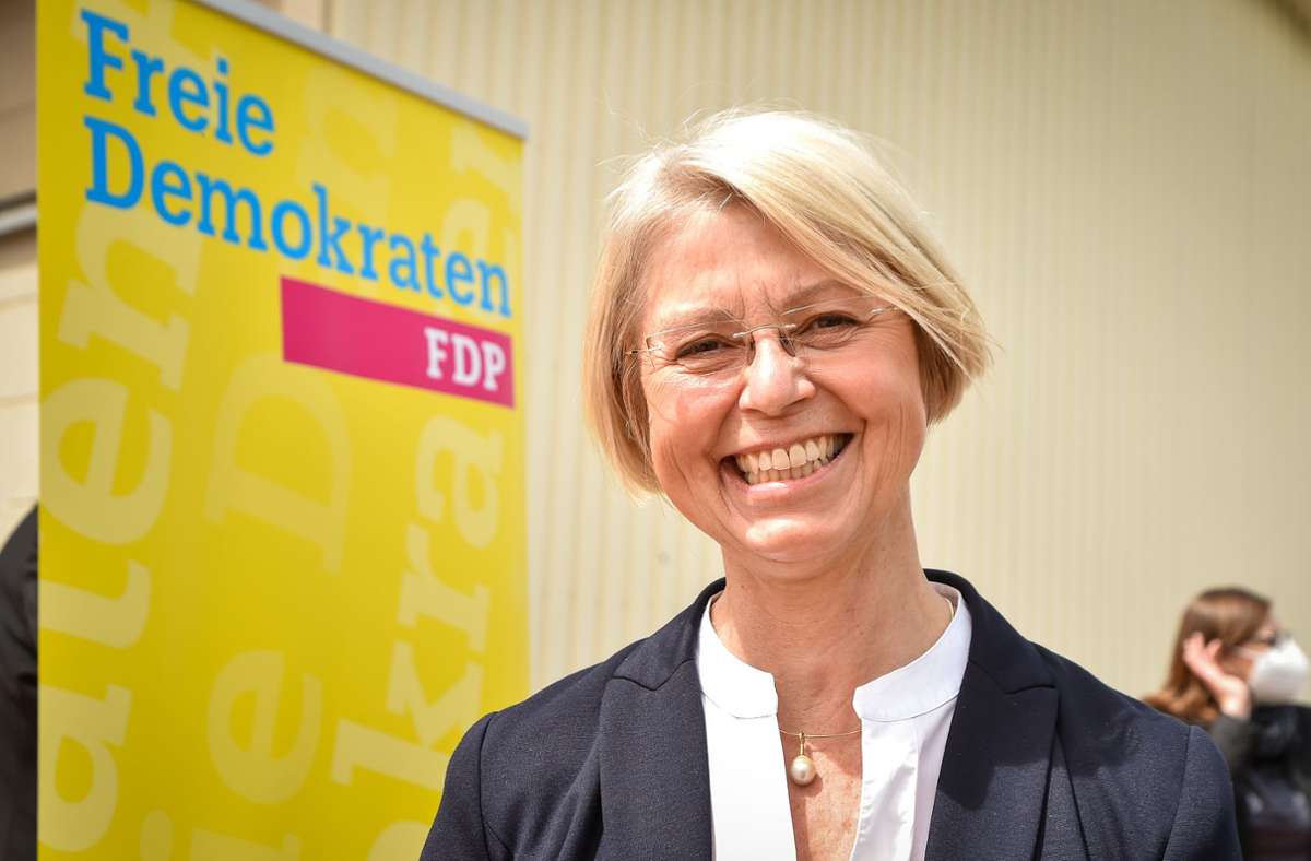Die FDP-Kreisvorsitzende Gabriele Reich-Gutjahr hält regelmäßiges Testen für hilfreich.