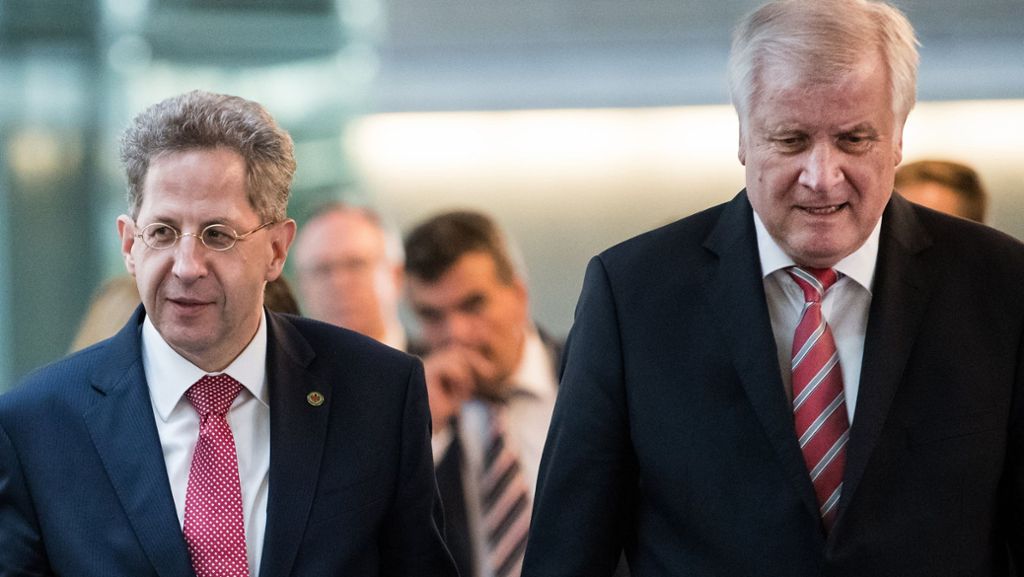 Umstrittener Verfassungsschutz-Präsident: Horst Seehofer schickt Hans-Georg Maaßen in einstweiligen Ruhestand