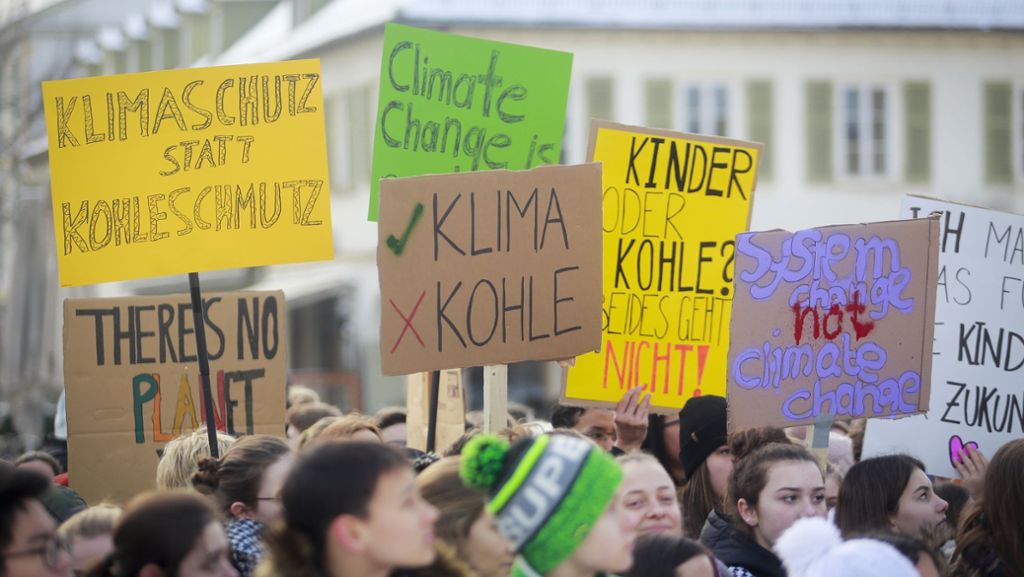 Fridays for Future: Große Demo für das  Klima in Ludwigsburg