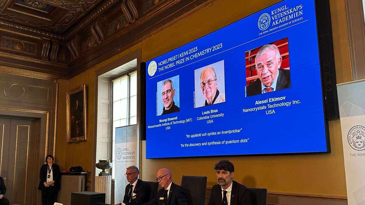 Bessere Fernseher und LEDs: Chemie-Nobelpreis für drei Quantenpunkt-Forscher