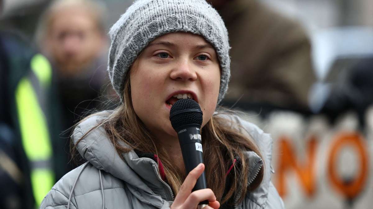 Gazakrieg: „Palästina wird frei sein“ - Greta Thunberg protestiert in Den Haag