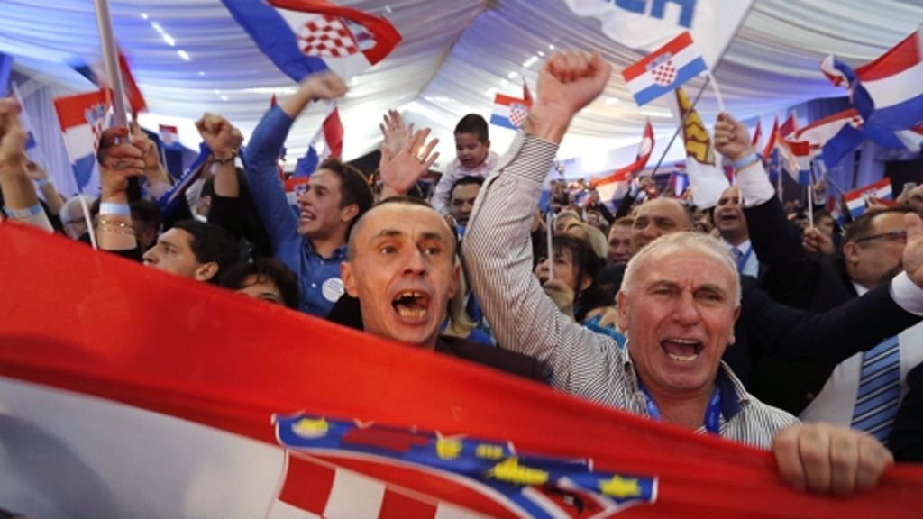Wahl in Kroatien: Konservative gewinnen Parlamentswahl