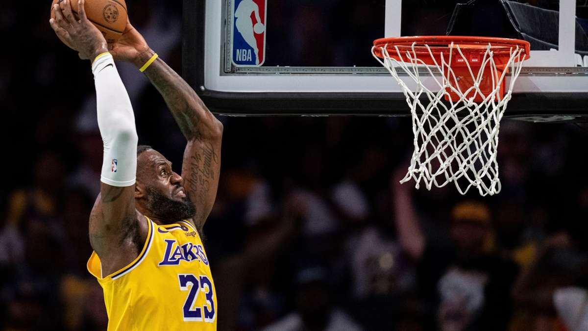 NBA: Warriors gewinnen trotz 40 James-Punkten bei Lakers