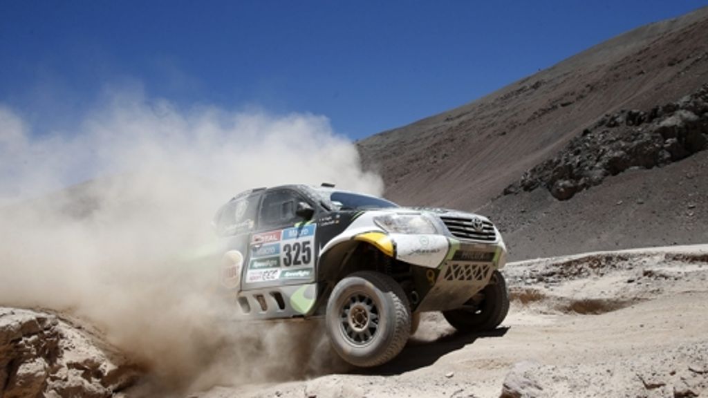 5. Etappe Rallye Dakar: Toyota-Duo verpasst knapp Tagessieg