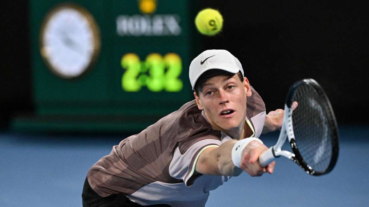 Tennis: Sinner gewinnt erstmals die Australian Open