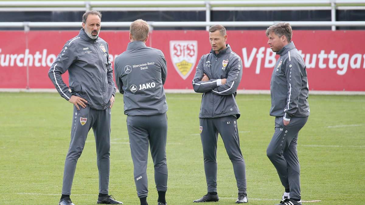 Training des VfB Stuttgart: Wochenstart ohne Sasa Kalajdzic