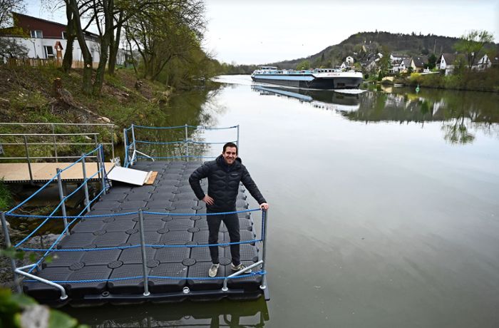 Neckar bekommt Anlegestelle für Kanus