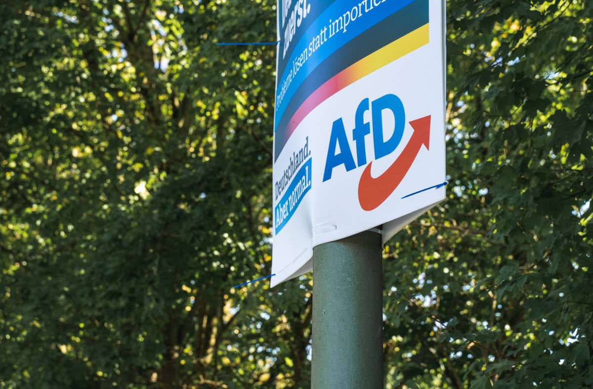 Die bayerische AfD gerät wegen eines internen Chats mit teilweise zweifelhaften bis radikalen Inhalten unter Druck. (Symbolbild) Foto: imago/Bihlmayerfotografie/Michael Bihlmayer