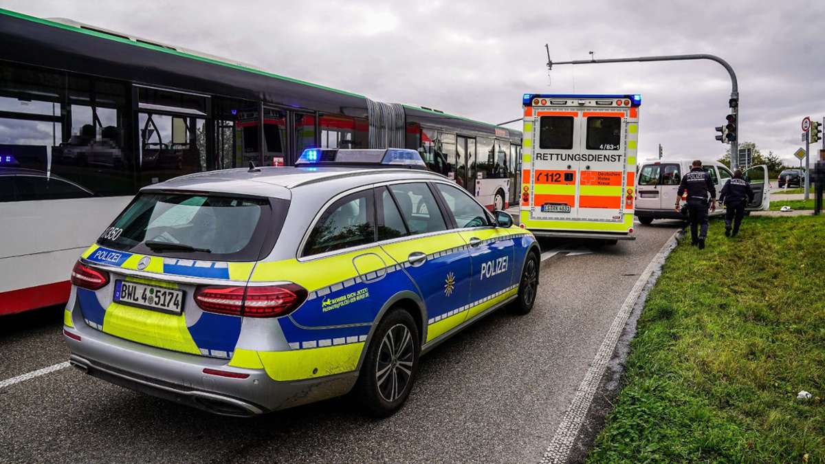 Unfall in Nürtingen (Kreis Esslingen): Auffahrunfall mit zwei Verletzten