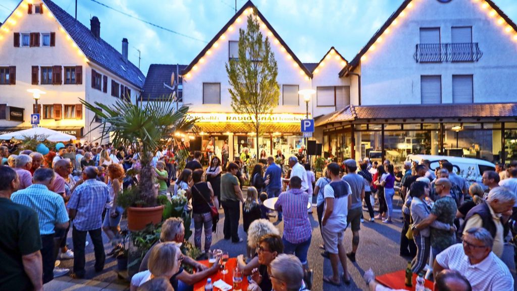 Korntal-Münchingen feiert: Shoppen in einer lauen Sommernacht