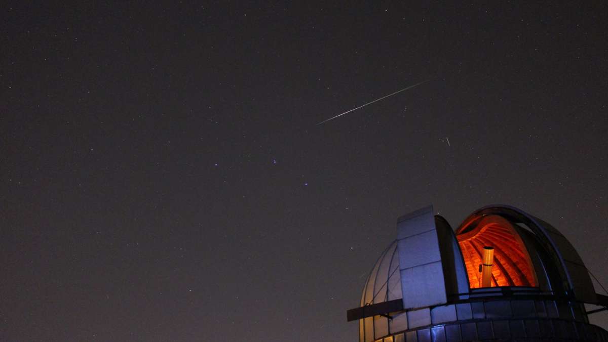  In der Nacht vom 12. auf den 13. August verspricht der Perseidenschwarm wieder unzählige Sternschnuppen. Doch wie ist die Sicht in Stuttgart auf das Himmelsspektakel? 